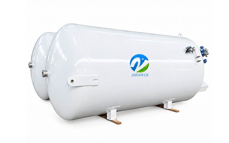 How Is Liquid Argon Stored in a Cryogenic Tank