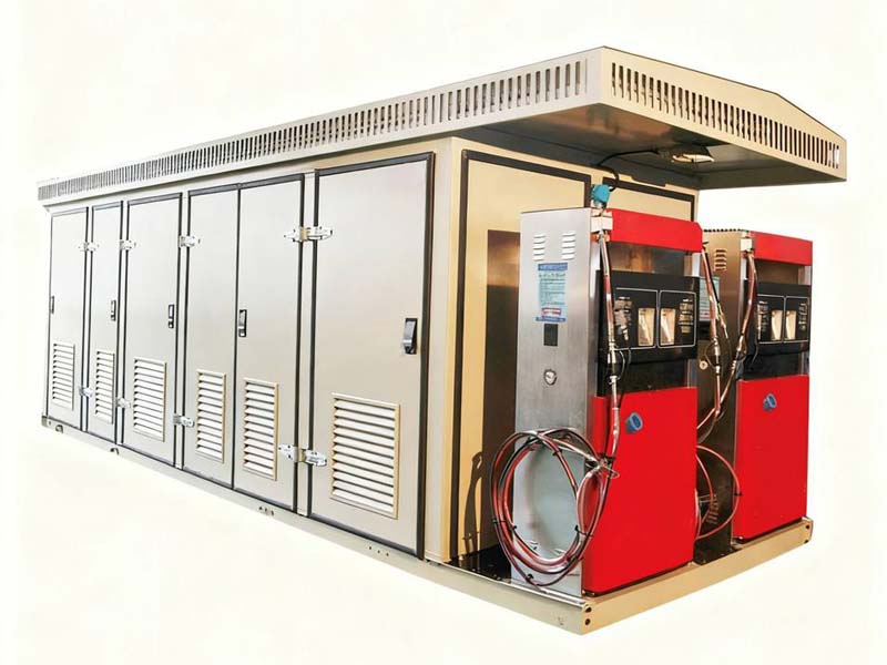 Liquefied Natural Gas Filling Station Skid