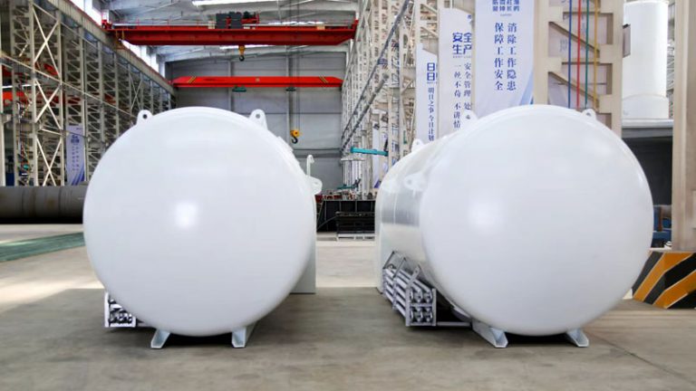 Liquid Nitrogen Storage Tank Vacuum Insulated Cryogenic Vessel