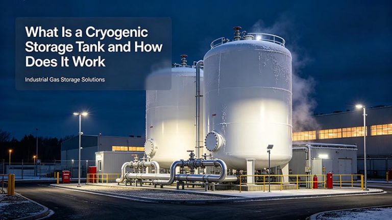 What is a cryogenic storage tank