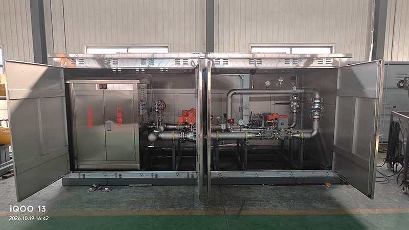 Gas Pressure Regulating Skid