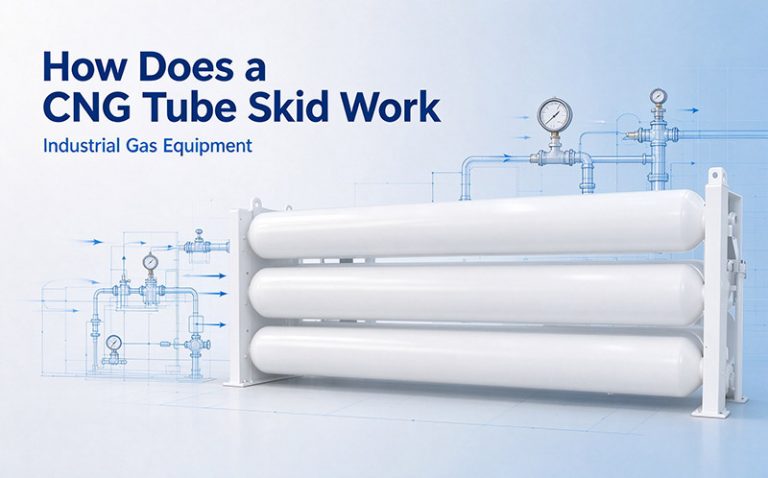 How Does a CNG Tube Skid Work